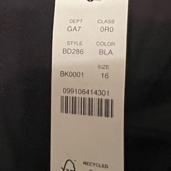 Jcrew Full-length wide-leg tuxedo pant in Italian wool, NWT, size 16 - Picture 8 of 8